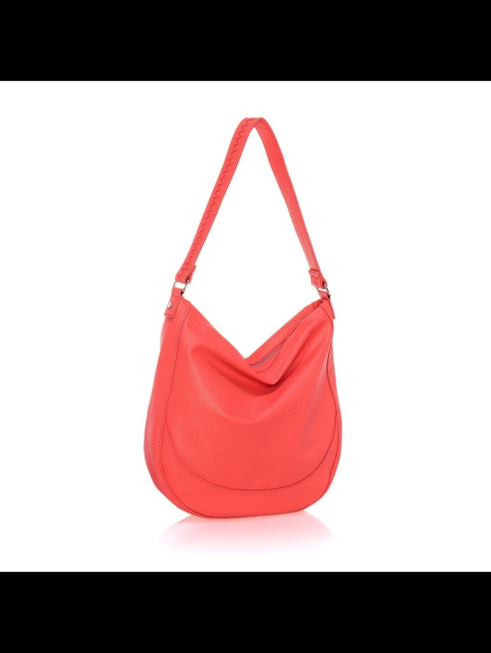 thirty-one Coral Pebbled Hobo Bag